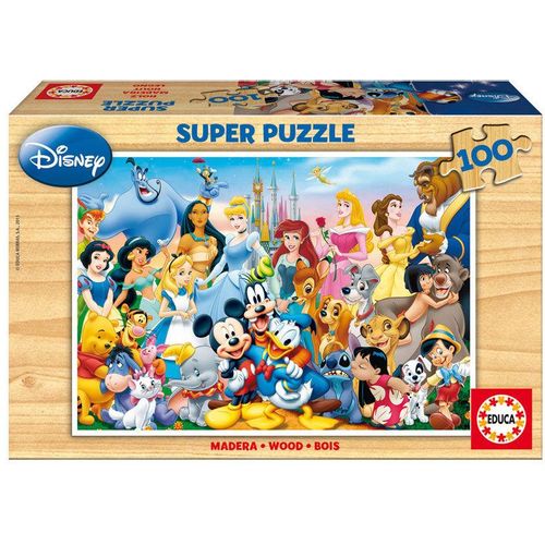 Puzzle El Maravilloso Mundo de Disney 100pz slika 1