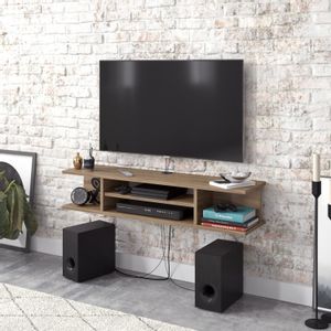 Woody Fashion TV set, Pivot - Walnut