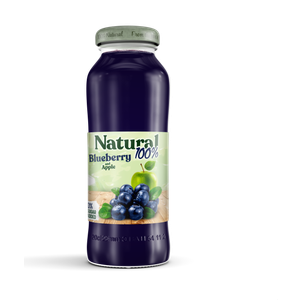 Natural 100% sok Borovnica flaša 200ml