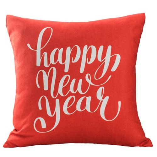 Dekorativna jastučnica DECO 45x45 - Happy New Year/Red MM08 - ASD 024214 slika 1