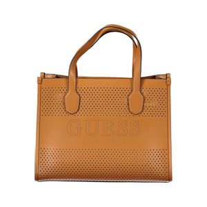 GUESS JEANS WOMEN'S BAG BROWN