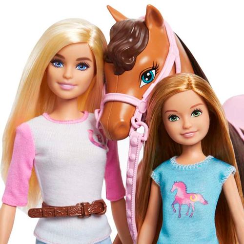 Barbie i Stacy sa konjem slika 2