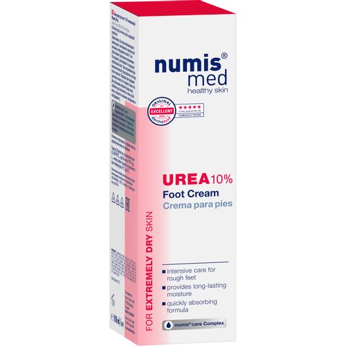 Numis med krema za stopala urea 10% 100ml slika 2