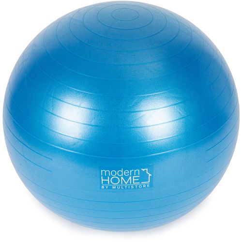 ModernHome fitness lopta plava 65cm + pumpa slika 2