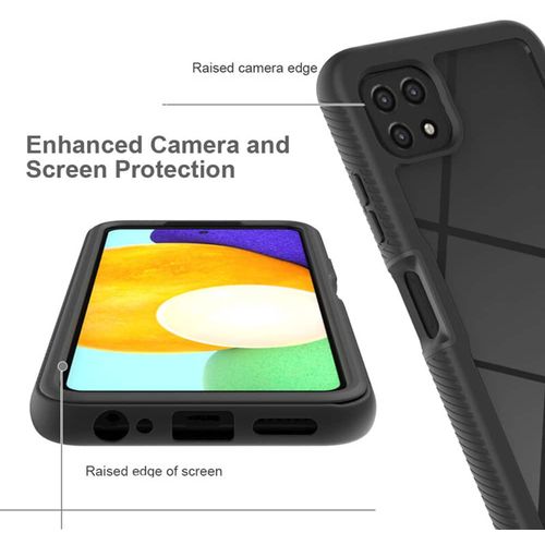 Techsuit Defense360 Pro + zaštita ekrana Samsung Galaxy A22 5G, crna slika 4