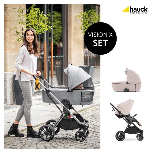 Hauck kolica Vision X Set - Melange Beige  slika 12