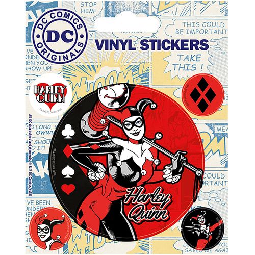 Harley Quinn (Retro) Stickers slika 1