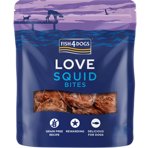 Fish4Dogs Love Squid Bites 80 g