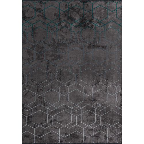 Tepih HONEYCOMB DARK TURQUOISE, 240 x 340 cm slika 1