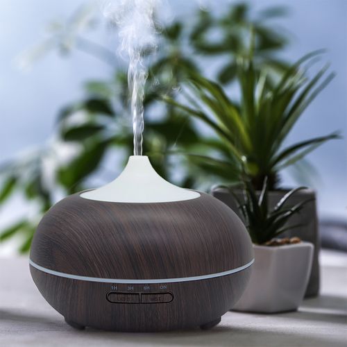 TELLUR SMART WIFI SMART AROMA DIFFUSER, 300ml, LED, TAMNO SMEĐA slika 3