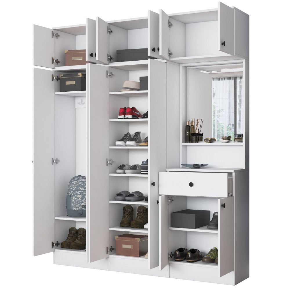 Hall Stand EA142 - Bijela slika 10