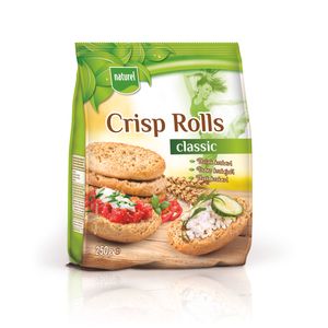 Naturel crisp rolls classic 250 g