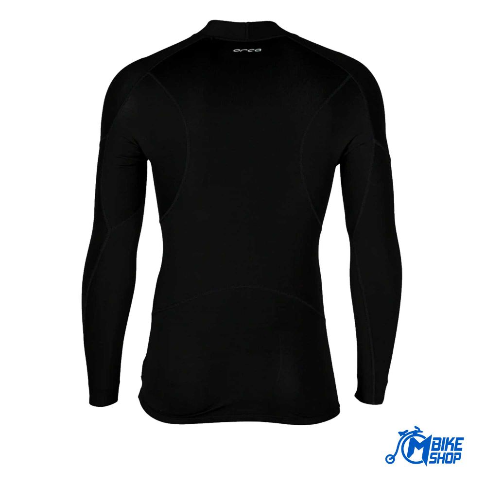 Orca Muška majica dugih rukava za plivanje, Black slika 2
