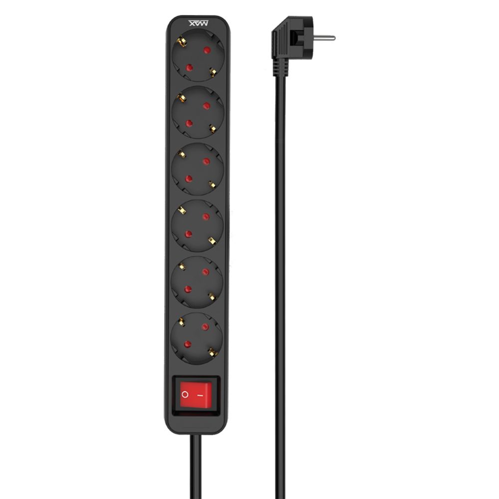 Produžni kabal MAX MPS-106SB 1.4m slika 1