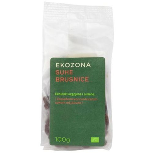 Ekozona brusnice suhe 100g slika 1