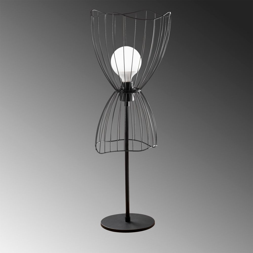 Zeyno - 5050 Crna Stolna Lampa slika 5