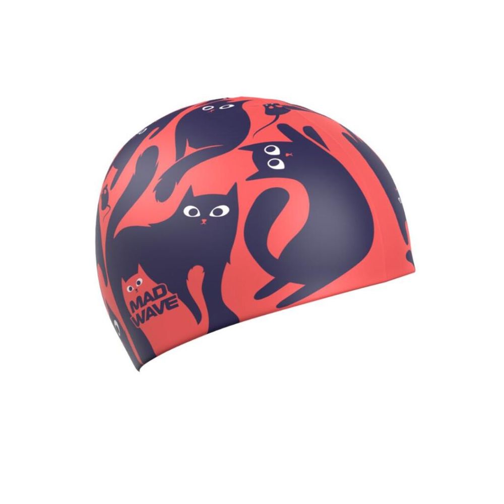 Mad Wave Dječija kapa za plivanje CATS Printed slika 1