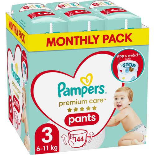 Pampers Premium Care Pants pelene-gaćice XXL mjesečno pakiranje slika 1