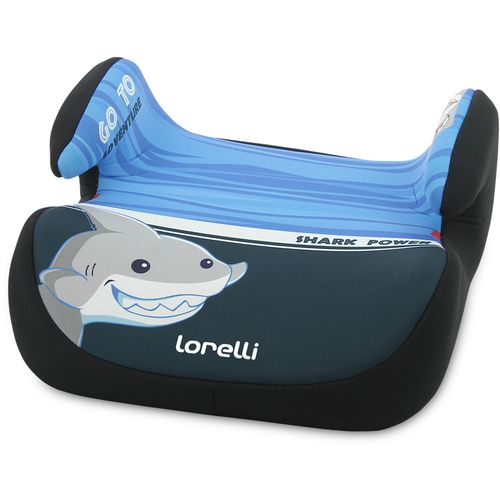 LORELLI TOPO Booster Autosjedalica Shark Light Dark Blue 15-36 kg (Grupa 2/3) slika 2