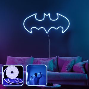 Opviq Dekorativna zidna led rasvjeta Batman Night - Large - Blue