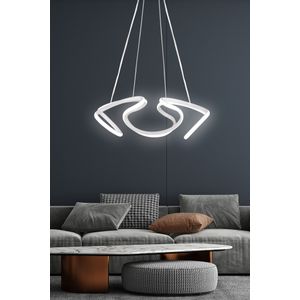 Scorpii White-White Light White Chandelier