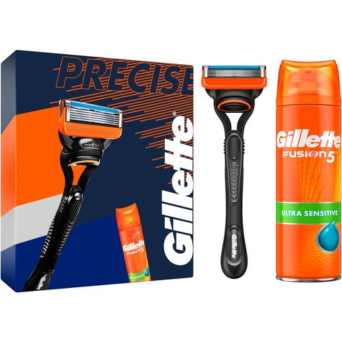 Gillette Poklon paket brijač & gel za brijanje 200 ml slika 1