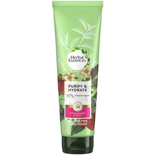 Herbal Essences obnavljajući hidratantni balzam s jagodom i metvicom, za sve tipove kose, 275ml slika 1