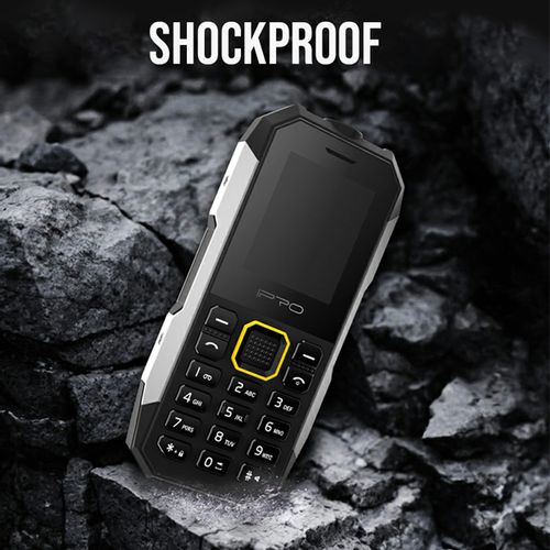 IPRO Shark II black Feature mobilni telefon 2G/GSM/DualSIM/IP67/2500mAh/32MB/Srpski slika 6