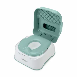 Kids II Ingenuity 3-U-1 Sistem -  Noša Potty/Steper/Adapter - White/Mint (12M+)