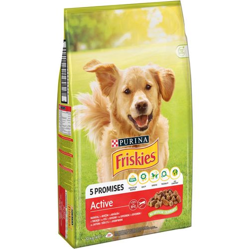 Friskies Active suha hrana za pse s govedinom 10kg slika 1