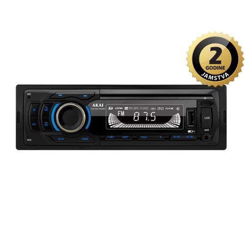 AKAI auto radio, FM, BT, HandsFree, SD, USB, 4x25W, ISO CA016A-9008U slika 1