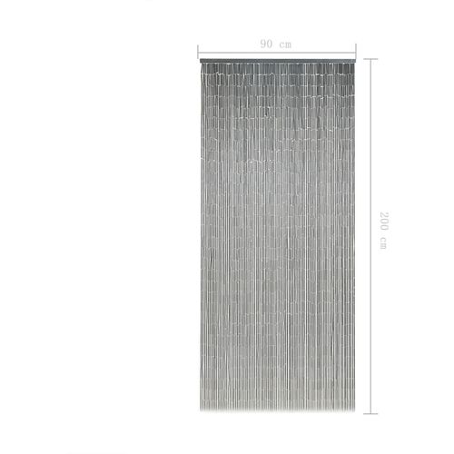 Zavjesa za vrata protiv insekata od bambusa 90 x 200 cm slika 6