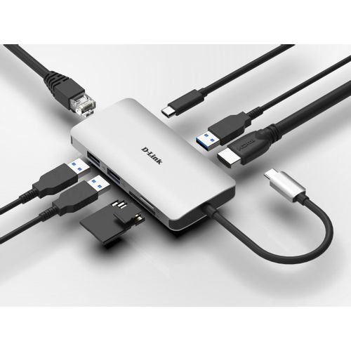 D-Link DUB-M810 8u1 USB-C Hub slika 3