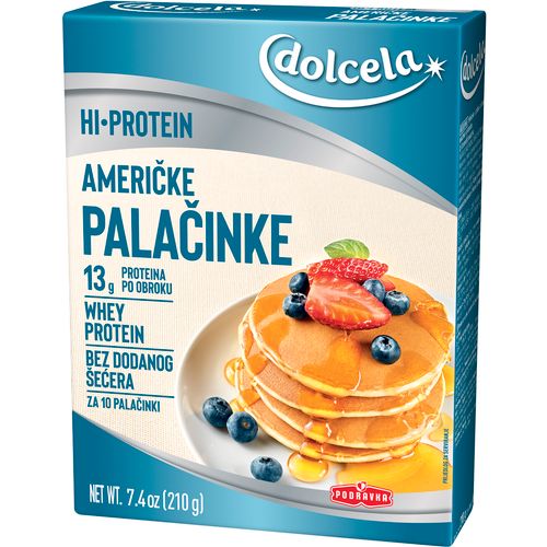 Dolcela Hi Protein Američke Palačinke 210g slika 1