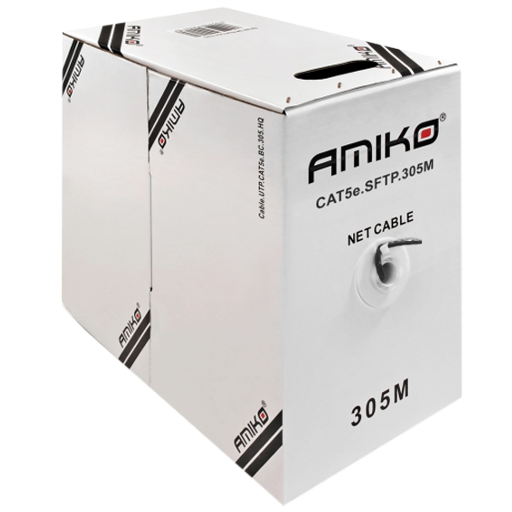 Amiko Mrežni FTP kabl - CAT5e FTP CCA 305m slika 2