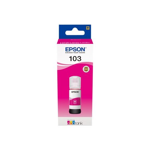 Tinta Epson 103, C13T00S34A, EcoTank, Magenta, ink bottle  slika 1