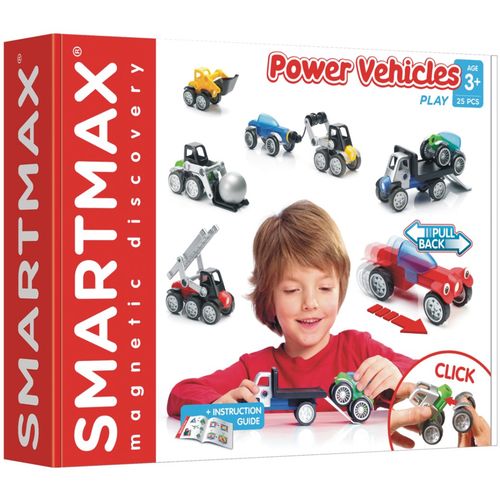 SmartGames Magnetni konstruktori SmartMax Power Vehicles mix - 1236 slika 1