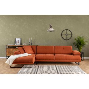 Atelier Del Sofa Kutna garnitura, naranča, Mustang Large Left - Orange