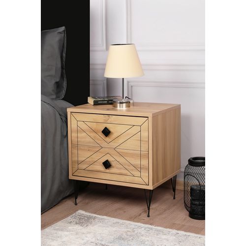 Luna - Pine Pine Nightstand slika 2