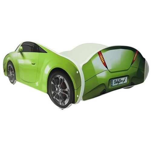Krevet sportski auto - zeleni (140 x 70 cm) slika 2