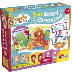 Lisciani Carotina Edukativna slagalica Baby Dino 3D