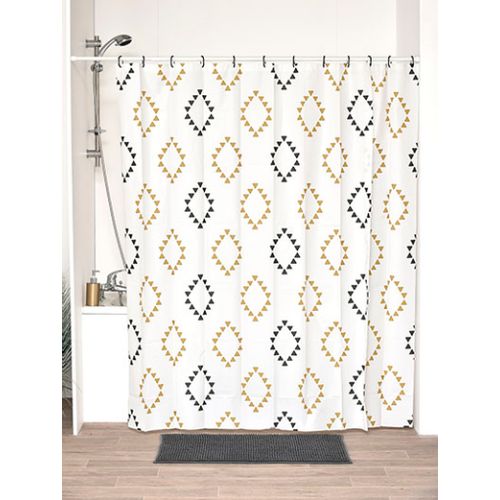 TENDANCE ZAVESA ZA KADU 180X180CM/12 PP BELAH KUKICA PEVA LIMA 1103639 slika 1