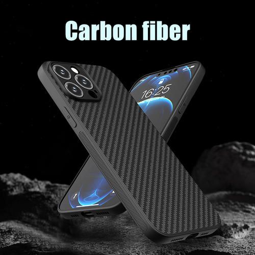 Torbica Carbon fiber za Xiaomi Redmi Note 13 Pro Plus crna slika 2