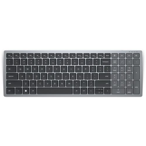 DELL KB740 Compact Multi-device US wireless tastatura siva slika 1