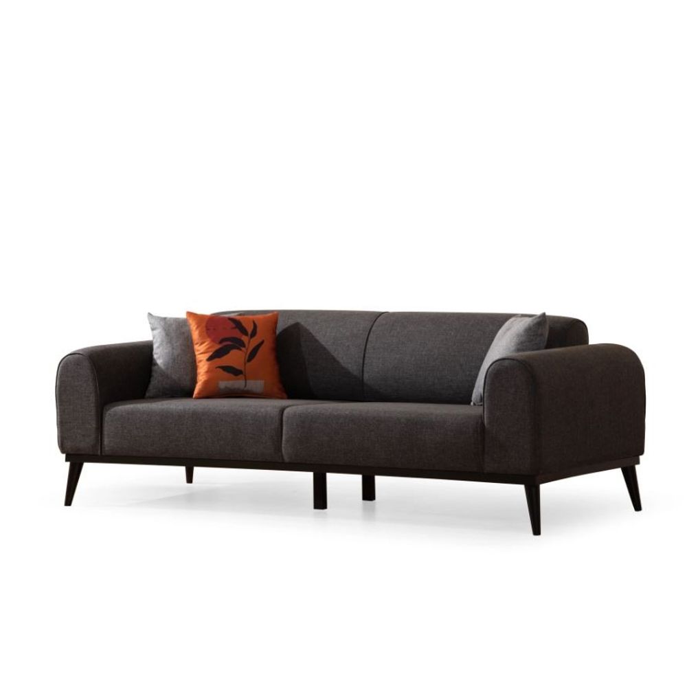 Kapri 3-Sjedalni Sofe na Razvlačenje - Antracit slika 5