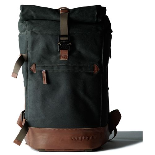 Compagnon torba „the backpack“ Dark Green &amp; Light Brown slika 13