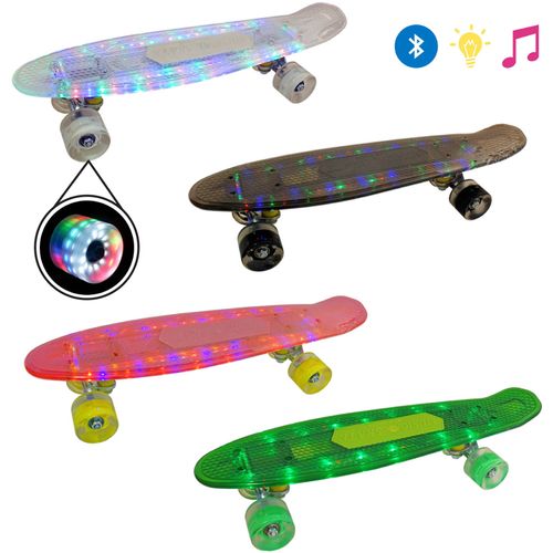 Skateboard 3U1 - bluetooth, muzika, LED slika 1