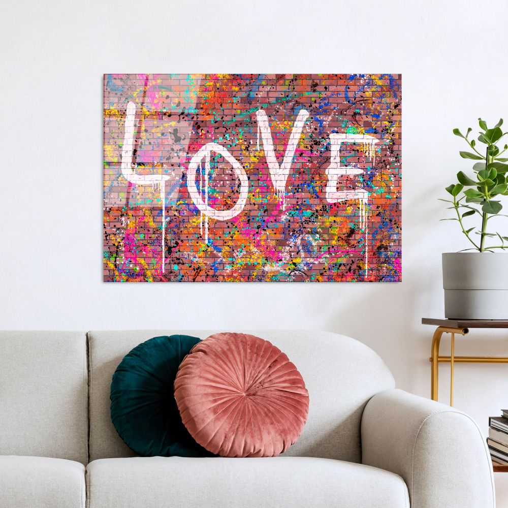 Dekorativna Slika na Kaljenom Staklu UV-740, 70 x 100 cm, Višebojna slika 3