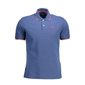 LA MARTINA POLO SHORT SLEEVE MAN BLUE