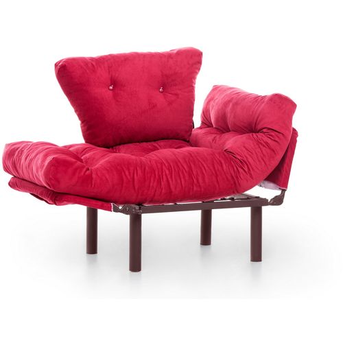 Atelier Del Sofa Fotelja, Kesten, Nitta Single - Maroon slika 6